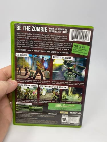 Stubbs the Zombie in Rebel Without a Pulse (Microsoft Xbox, 2005) - CIB Complete — photo 4