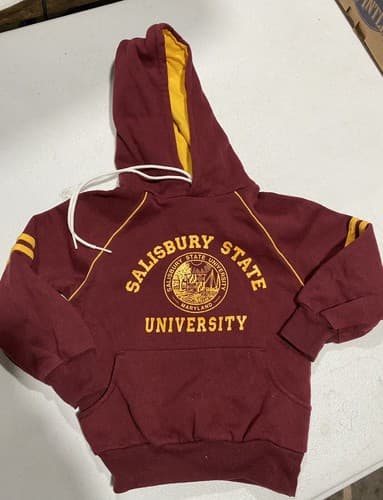 Third Street Sportswear Vintage Salisbury State SU Sweatshirt Hoodie Toddler