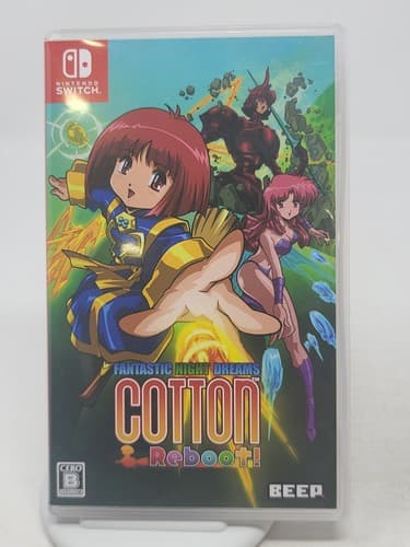 Cotton Fantasy Reboot! Nintendo Switch, Complete CIB Tested, Japanese, US Seller