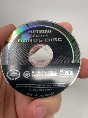 Metroid Prime 2: Echoes Bonus Disc Nintendo Gamecube Disc Only Great Condition! — photo 3