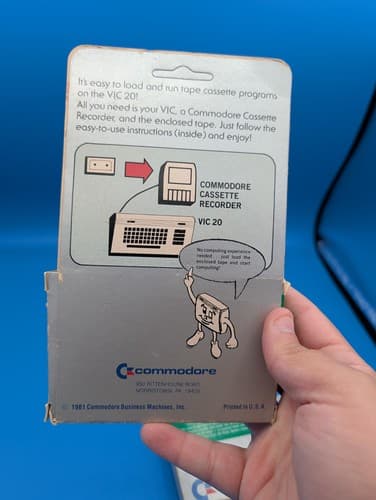 LOT OF 2 ORIGINAL COMMODORE VIC 20 CASSETTE TAPE PERSONAL FINANCE PROGRAMS — photo 3