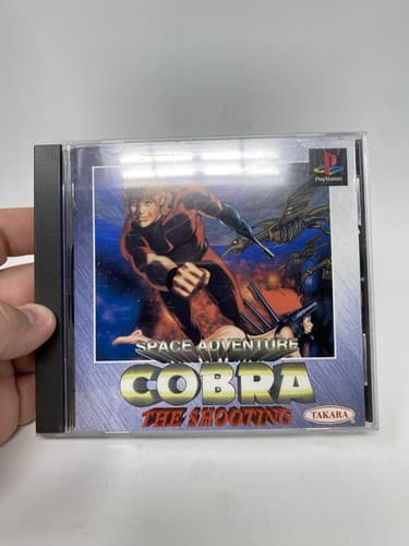 Cobra The Shooting PS1 JP ver Used Tested Japanese ver with Case Adventure Game — photo 2