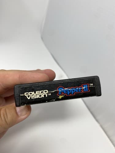 AUTHENTIC VINTAGE COLECO VISION PEPPER II 2 VIDEO GAME CARTRIDGE COLECOVISION — photo 5