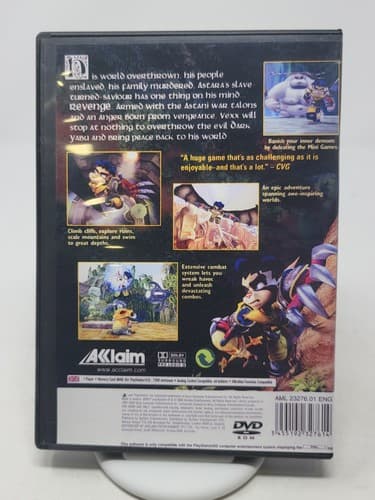 Vexx PS2 PlayStation 2 PAL European No Manual Tested US Seller  — photo 2