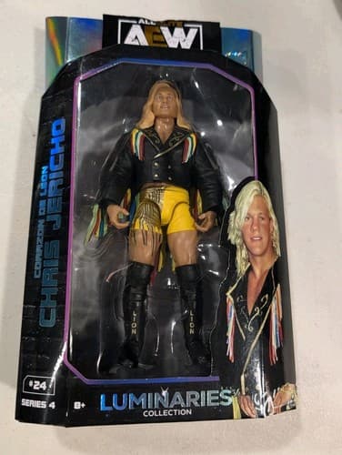 AEW Luminaries Chris Jericho NEW Action Figure #24 Series 4 