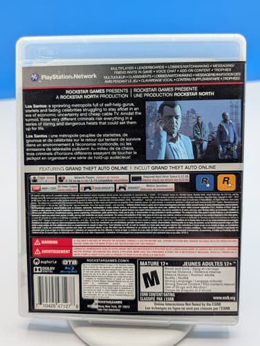 Grand Theft Auto V aka GTA5 (Sony Playstation 3, PS3) - CIB With Map — photo 2