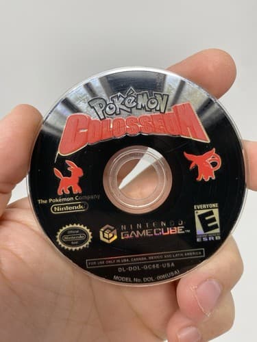Nintendo Gamecube Pokemon Colosseum Video Game Tested Not Working For Parts Only