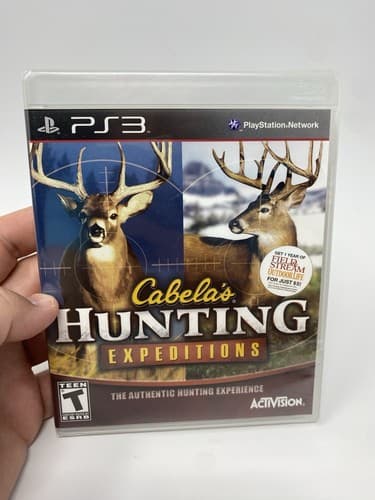 Cabela's Hunting Expeditions PS3 PLAYSTATION 3 US EDITION NEW FACTORY SEALED