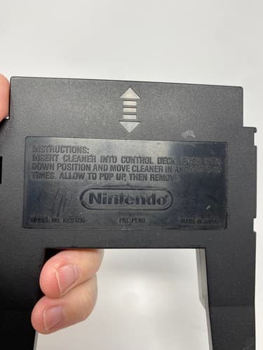 Nintendo NES, Control Deck Cleaner Cartridge Only NES-030 OEM — photo 9