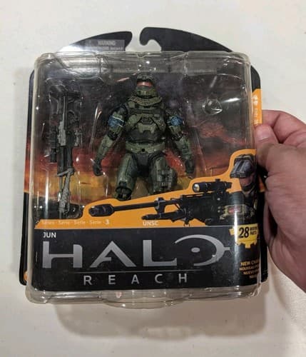 McFarlane Toys Halo Reach Series 3 Jun Action Figure Factory Sealed