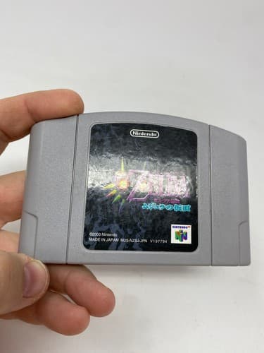 The Legend of Zelda Majora's Mask Nintendo 64 N64 Japan Import Cartridge Only — photo 3