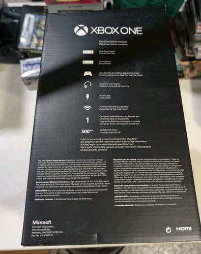 MICROSOFT XBOX ONE DAY ONE EDITION CONSOLE BOX ONLY *NO SYSTEM* — photo 2