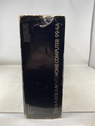 NEW Vtg Texas Instruments TI-99/4A Home Computer BAGGED IN ORIGINAL BOX ** NOS — photo 3