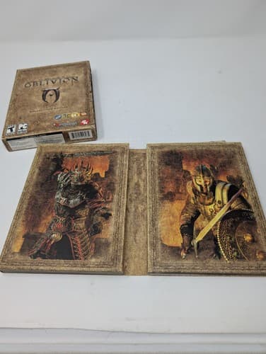Elder Scrolls IV: Oblivion -- Collector's  Edition (PC, 2006) Map & Book — photo 7