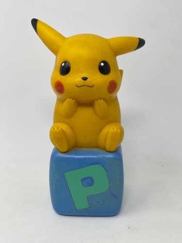1999 Tiger Electronics Pokémon Pikachu Talking Piggy Bank Untested As-Is