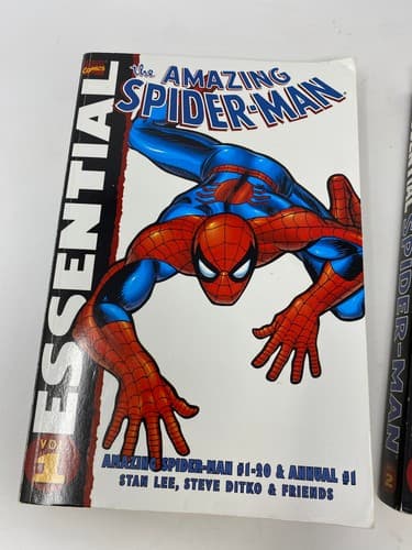 Essential The Amazing Spider Man Vol 1 & 2 #1-20 Annual Marvel Comics — photo 2