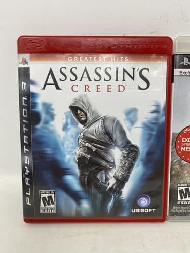Lot Of 3 PlayStation 3 assassins creed Bundle 1, 3 & 4 iv Black Flag GameStop Ed — photo 2