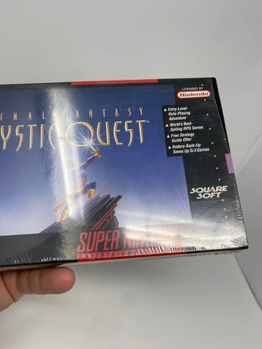 Final Fantasy Mystic Quest (Super Nintendo, 1992) SNES Brand New SEALED - READ — photo 4