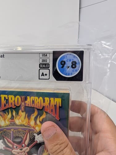 Aero The Acrobat GBA WATA 9.8 A+ Brand New Graded Top Pop — photo 7