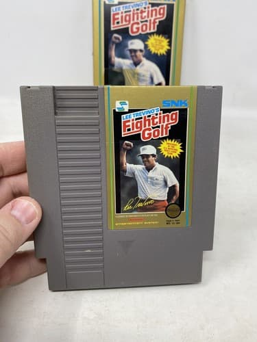 Lee Trevino's FIGHTING GOLF Nintendo NES Game & Box SNK No Manual — photo 9