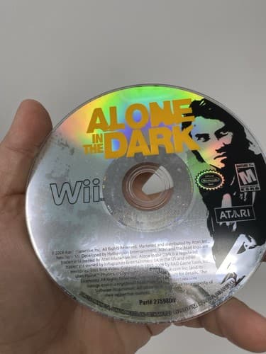 Alone in the Dark Nintendo Wii Disc Only Tested — photo 3