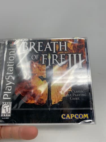 Breath of Fire III 3 Sony PlayStation PS1 Sealed Black Label NTSC-U/C Capcom — photo 4