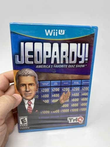 Jeopardy! - Nintendo Wii U - Brand New Factory Sealed US Version