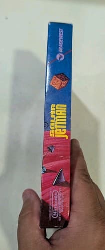 Solar Jetman: Hunt for the Golden Warpship for Nintendo NES CIB No Foam — photo 4