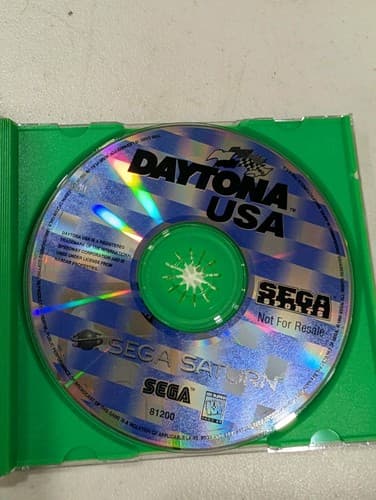 Daytona USA Not For Resale Version (Sega Saturn, 1995) Disc Only — photo 2