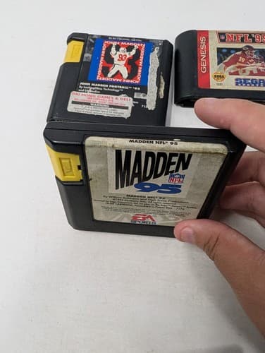 Lot Of 5 Sega Genesis Football Games - Tecmo, NFL — photo 8