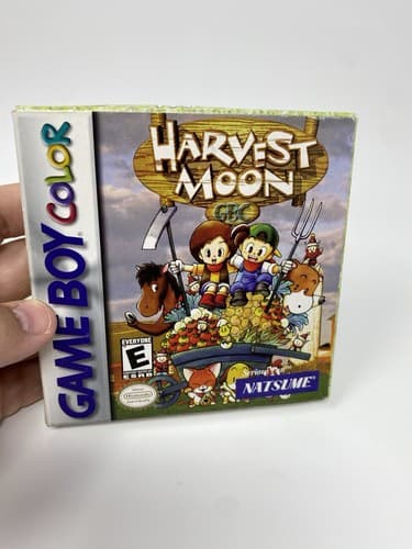 Harvest Moon 1 GBC Nintendo Gameboy Color Complete CIB Authentic Reg Card