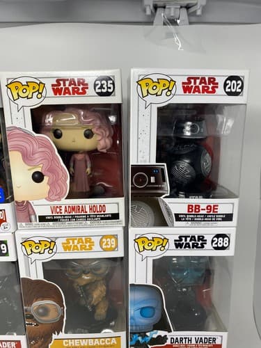 Funko Pop Star Wars Lot of 12 Boxed Figures Darth Vader Kylo Ren Exclusives — photo 4