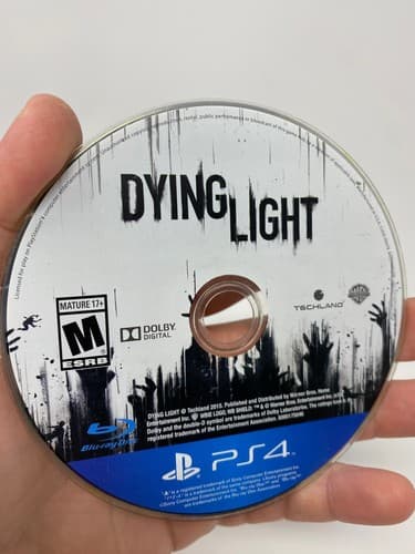 Dying Light (Sony PlayStation 4, 2015) PS4 Disc Only No game or Manual