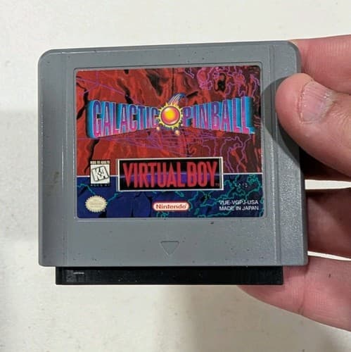 Galactic Pinball - Nintendo Virtual Boy Game Cartridge Only, Tested & Working 
