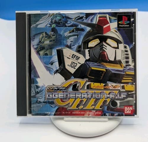 SD Gundam G Generation-F.I.F JP PS1 Complete Import US Seller