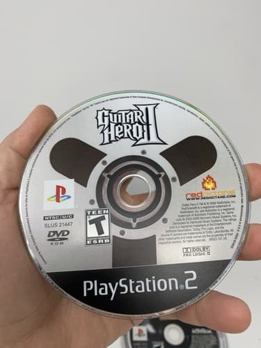 Guitar Hero II & III GHII GHIII Sony Playstation 2 PS2 Disc Only Tested & Works — photo 4