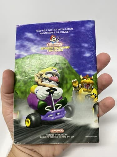 Mario Kart 64 - N64 Nintendo 64 Instruction Manual Only⭐ — photo 5