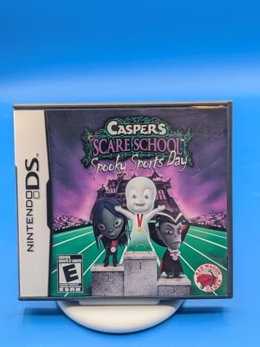 Casper's Scare School Spooky Sports Day Nintendo DS, Complete CIB, Tested