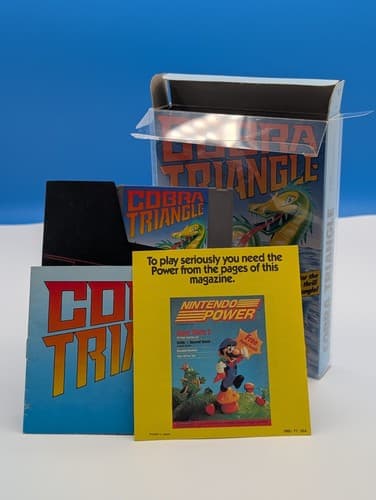 COBRA TRIANGLE  (Nintendo NES) Complete in Box - Very Good Condition  — photo 4