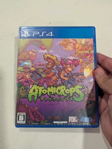 New Atomicrops Japanese version English Japan PS4 Sony PlayStation 4
