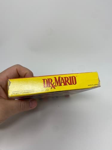 Dr. Mario Nintendo NES Game Cartridge + Box Authentic No Manual 1990 — photo 4