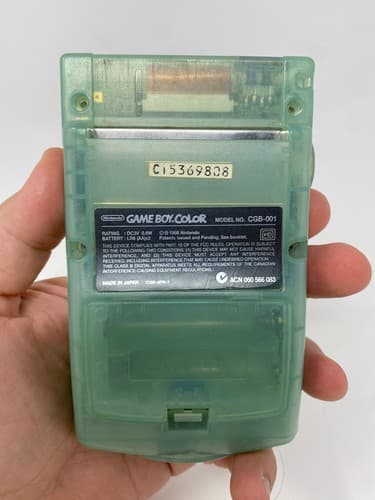 Nintendo Game Boy Color Ice Blue Toys R Us Limited CGB-001 Tested Japan — photo 9