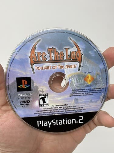 Arc the Lad: Twilight of the Spirits (PS2 PlayStation 2) DISC ONLY