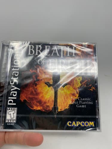 Breath of Fire III 3 Sony PlayStation PS1 Sealed Black Label NTSC-U/C Capcom — photo 3