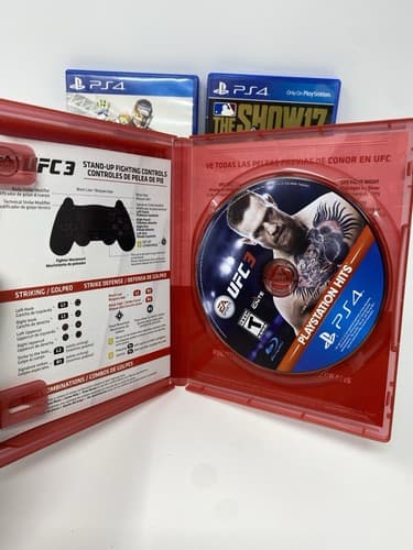 PS4 Sport Games Bundle Lot Of 4 Madden 15 The Show 17 NBA 2k15 UFC 3 Tested — photo 7