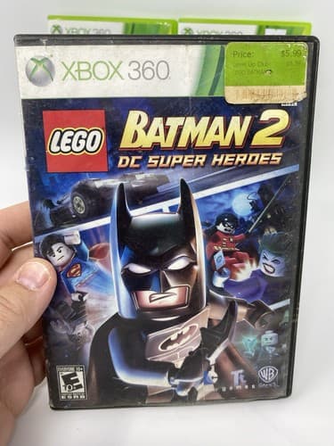 Lot Of 3 Xbox 360 LEGO Games Marvel Super Heroes Batman 2 Movie Video game — photo 2