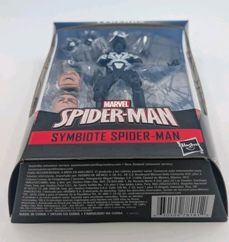 MARVEL LEGENDS SYMBIOTE SPIDER-MAN 6" FIGURE KINGPIN BAF HASBRO NEW SEALED 2019 — photo 6