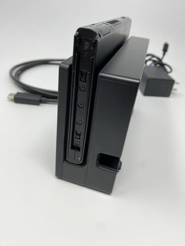 Nintendo Switch Dock and Console, No Joy Cons Tested Authentic Power And HDMI — photo 3