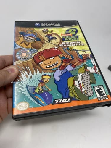Rocket Power: Beach Bandits (Nintendo GameCube, 2002) Game, Case & Inserts — photo 5