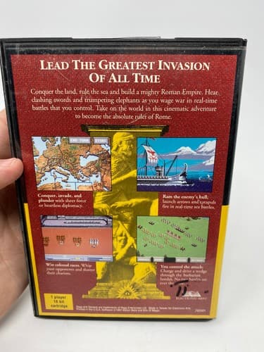 Centurion: Defender of Rome (Sega Genesis, 1991) Complete Tested — photo 3